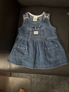 Calvin Klein Jeans Denim Jumper Double Stone - 12 Months EUC